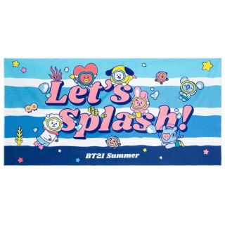 ボウダンショウネンダン(防弾少年団(BTS))のBT21 台湾限定品　バスタオル(タオル)