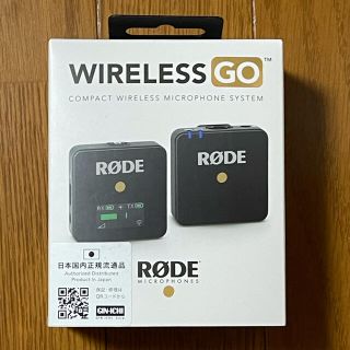 新品未開封　RODE Wireless Go ロードワイヤレスゴー(マイク)