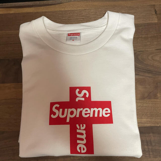 supreme クロスボックスロゴ　cross box シュプリーム　Tシャツ