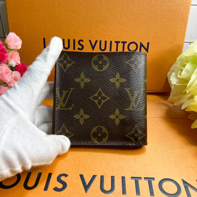 LOUIS 財布 ポルトフォイユ マルコ モノグラムの通販 by ☀️さとこ☀️｜ルイヴィトンならラクマ VUITTON - 美品✨ ルイヴィトン 二つ折り 超激安定番