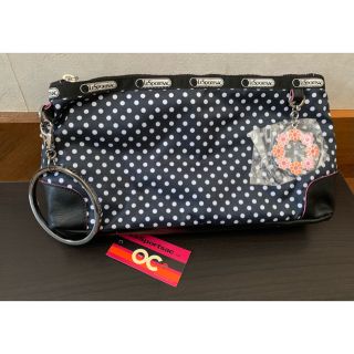 レスポートサック(LeSportsac)のレスポートサック　OC 水玉　クラッチバック　ポーチ　新品(ハンドバッグ)