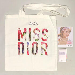 ディオール(Dior)の非売品 ミス ディオール アートイベント 限定ノベルティ トートバッグ 香水(トートバッグ)
