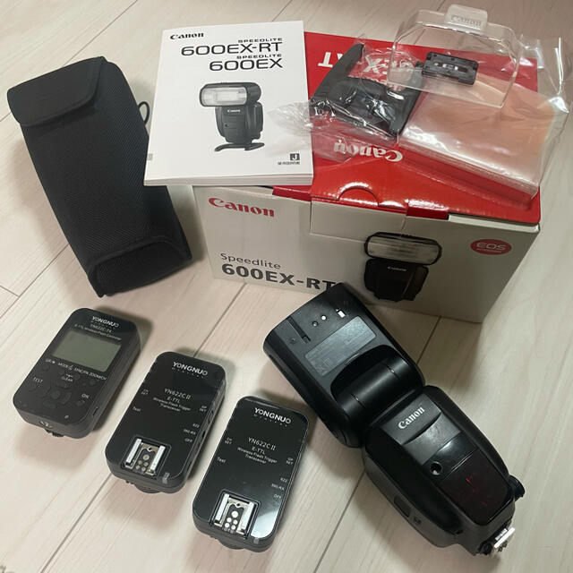 美品・canon SPEEDLITE 600EX-RT