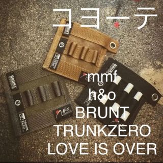 バリスティクス(BALLISTICS)のいろは様専用携帯灰皿ケース LOVE IS OVER ガレージブランド コヨーテ(その他)