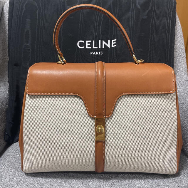 セリーヌ ハンドバッグ celine ミディアム ソフト16（セーズ）日本未入荷バッグ