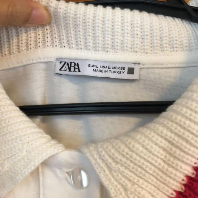 ZARA(ザラ)のZARA/襟付きポロシャツ レディースのトップス(シャツ/ブラウス(半袖/袖なし))の商品写真