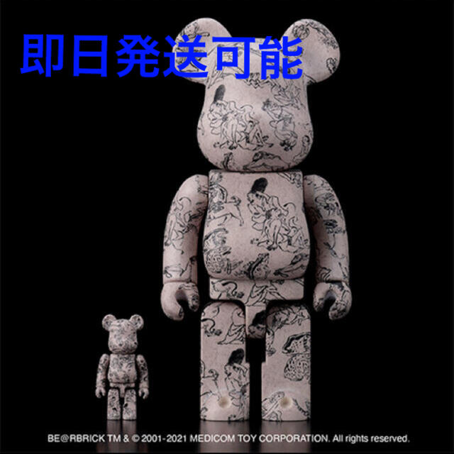 BE@RBRICK 鳥獣人物戯画 第弍集 100% & 400%