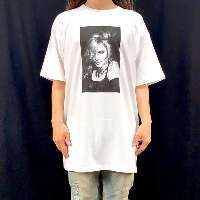 新品 マドンナ Madonna セクシー クイーンオブポップ ビッグ Tシャツ