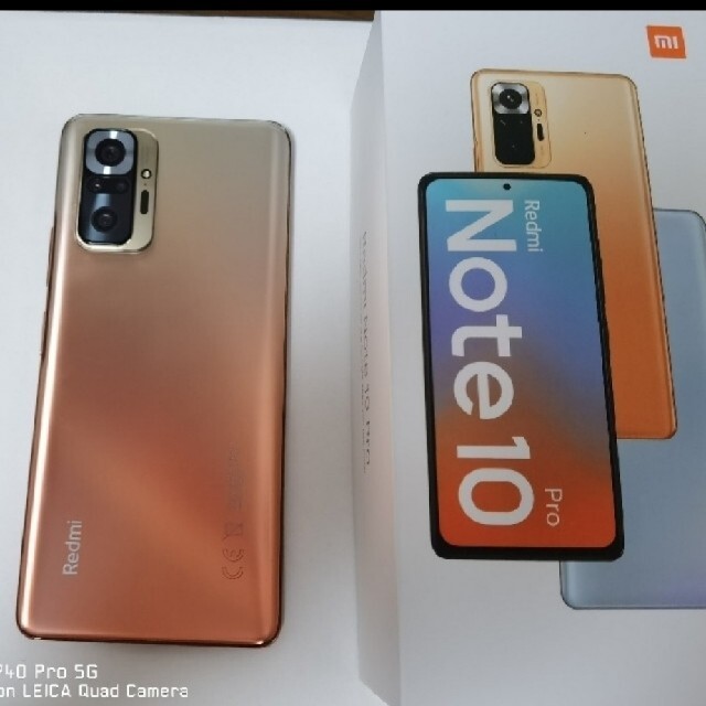 Redmi Note10pro スマホ/家電/カメラのスマートフォン/携帯電話(スマートフォン本体)の商品写真