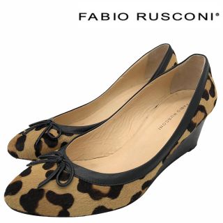 ファビオルスコーニ(FABIO RUSCONI)のFABIO RUSCONI ファビオルスコーニ レオパード パンプス(ハイヒール/パンプス)