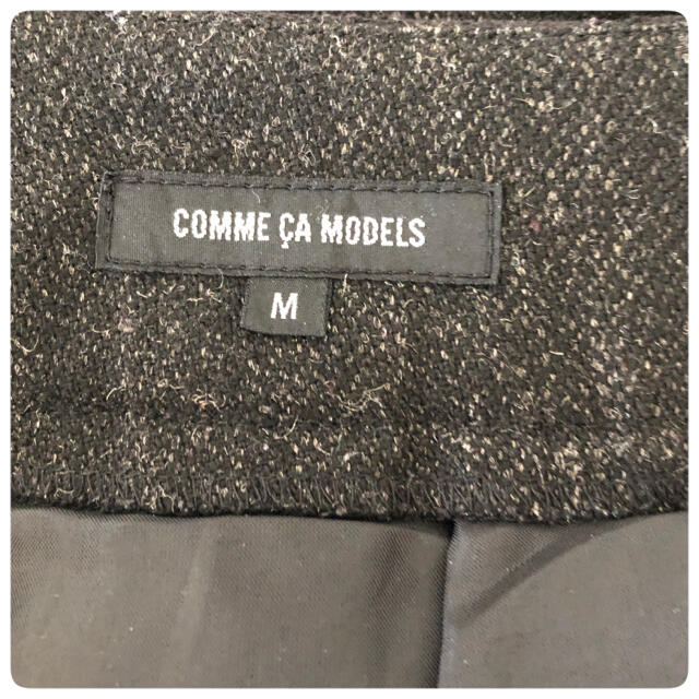COMME CA ISM(コムサイズム)の【COMME CA MODELS】コムサモデルズ ウエストリボン スカート レディースのスカート(ひざ丈スカート)の商品写真