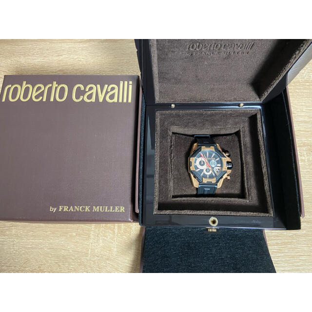 FRANCK MULLER(フランクミュラー)のroberto cavalli by FRANCK MULLER 腕時計 メンズの時計(腕時計(アナログ))の商品写真