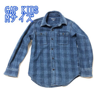 ギャップキッズ(GAP Kids)のGAP KIDSデニムシャツMサイズ130★USED(Tシャツ/カットソー)