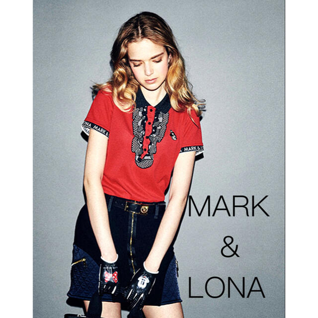 【MARK＆LONA】ミニーフリルポロシャツ