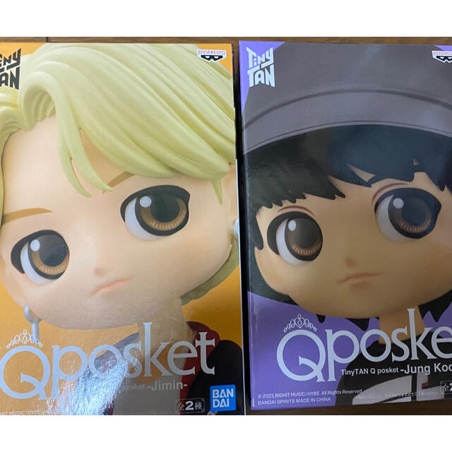 【新品・未開封】Qposket TinyTAN BTS グク ジミン