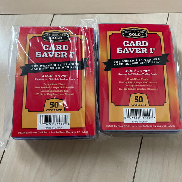 【200枚】カードセーバー　CARD SAVER 1 PSA