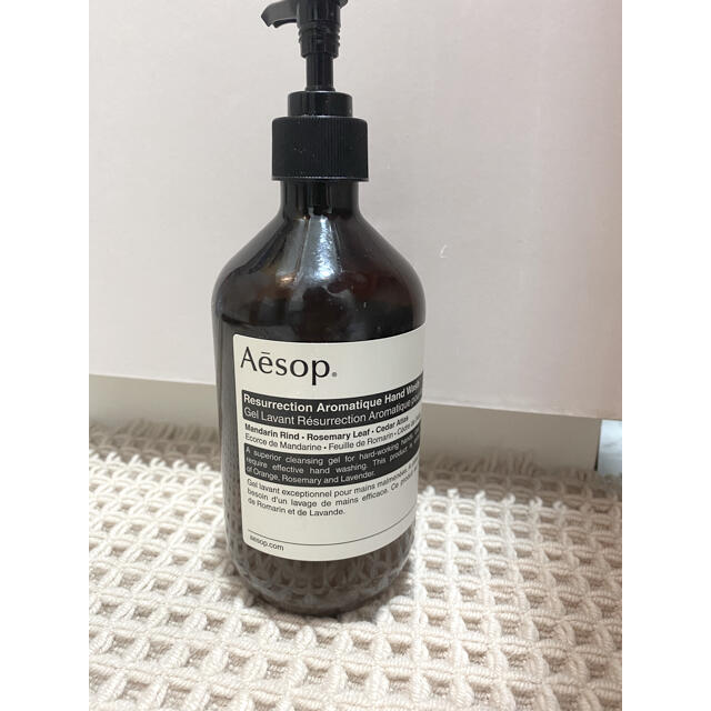 Aesop(イソップ)のAesopハンドソープ空ボトル＋袋 インテリア/住まい/日用品のキッチン/食器(容器)の商品写真