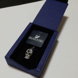 スワロフスキー(SWAROVSKI)の314 スワロフスキー　SWAROVSKI　ネックレス　ドクロ　スカル(ネックレス)