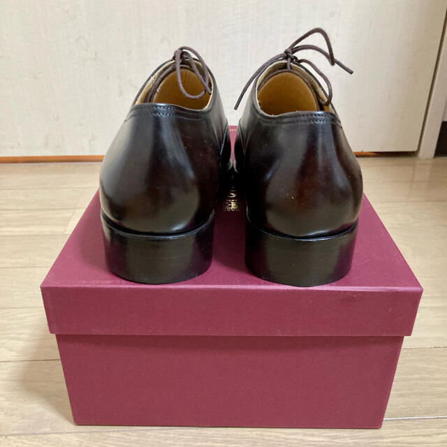 EDWARD GREEN(エドワードグリーン)の新品未使用 VASS SHOES ヴァーシュ ミュージアムカーフ41 Fラスト メンズの靴/シューズ(ドレス/ビジネス)の商品写真