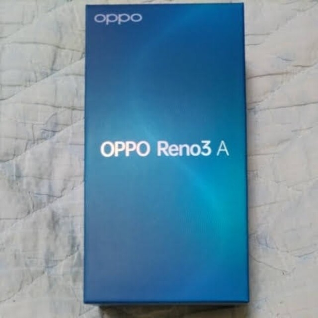 未使用品 ワイモバイル版 OPPO Reno3 A ホワイト SIMロック解除済