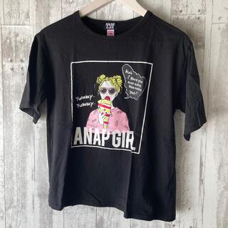 アナップ(ANAP)のANAP girl Tシャツ(Tシャツ/カットソー)