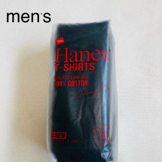 ヘインズ(Hanes)のHanesヘインズ クールネックTシャツ ジャパンフィット 2枚入り黒 Sサイズ(Tシャツ/カットソー(半袖/袖なし))