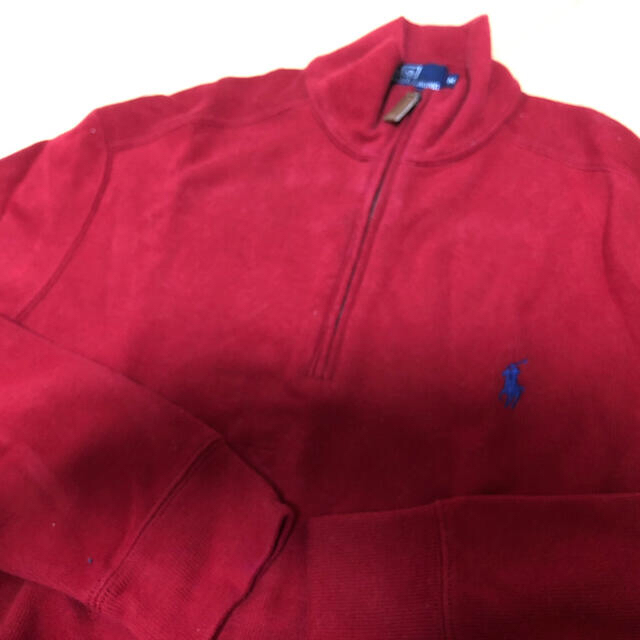 POLO RALPH LAUREN(ポロラルフローレン)のポロラルフローレン メンズ M ニット 綿100 正規品 レディースのトップス(ニット/セーター)の商品写真