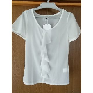 プロポーションボディドレッシング(PROPORTION BODY DRESSING)の[専用です]プロポーションボディドレッシング★新品タグ付きフリルブラウス3★(シャツ/ブラウス(半袖/袖なし))