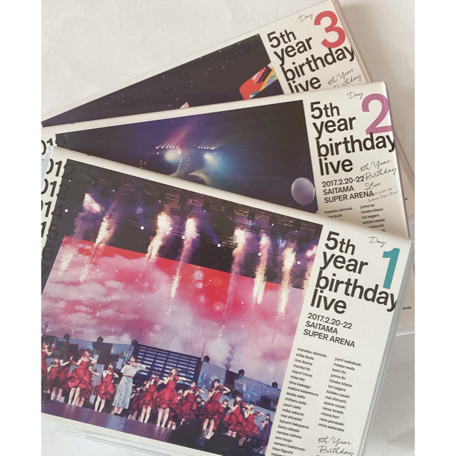 乃木坂46 5th birthday year live day1〜3