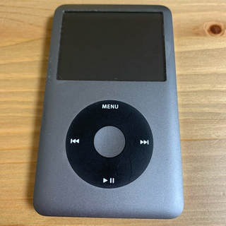 アイポッド(iPod)の【ジャンク品】iPod  class  Black 160GB(ポータブルプレーヤー)