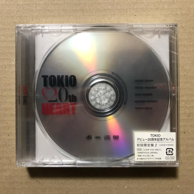 HEART 初回限定盤2【2CD+DVD】/TOKIO【未開封】の通販 by IKE's shop