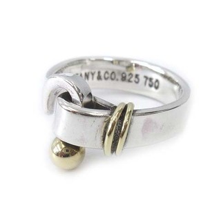 ティファニー(Tiffany & Co.)のティファニー  指輪 フックアンドアイ リング 925×750 5号 シルバー(リング(指輪))
