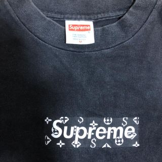 2000 Supreme LV Monogram Black Box Logo Tee