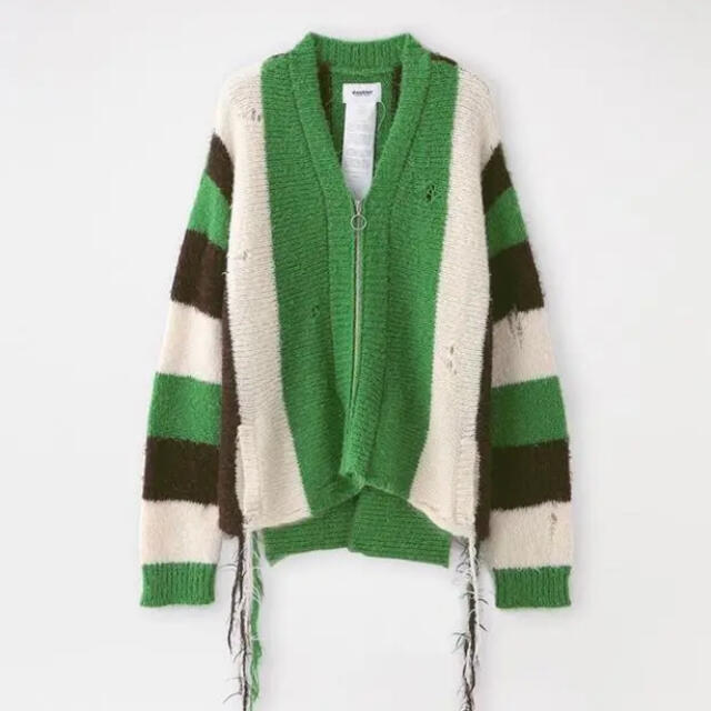 doublet 21aw ZIP UP STRIPE CARDIGAN | svetinikole.gov.mk