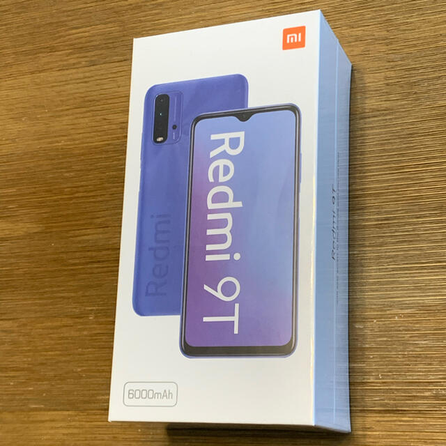 ANDROID(アンドロイド)のRedmi 9T 新品　未開封です。 スマホ/家電/カメラのスマートフォン/携帯電話(スマートフォン本体)の商品写真