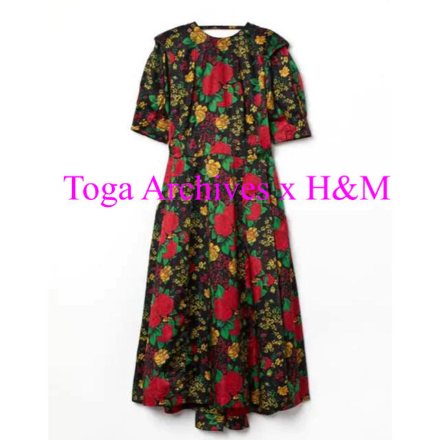 Toga Archives x H&M  コラボ　ワンピース　Mサイズ相当ひざ丈ワンピース