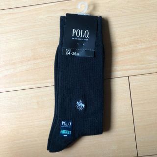 ポロラルフローレン(POLO RALPH LAUREN)のPOLO 靴下 メンズビジネスソックス 紺色(ソックス)