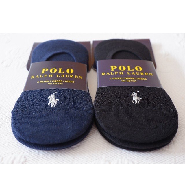 POLO RALPH LAUREN(ポロラルフローレン)のえいこさまご検討用 ポロラルフローレンのドレスライナー3足セット✕2（計6足） レディースのレッグウェア(ソックス)の商品写真