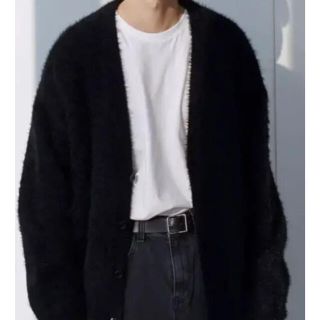 ニードルス(Needles)のCOLN カーディガン　End Shaggy Cardigan black(カーディガン)