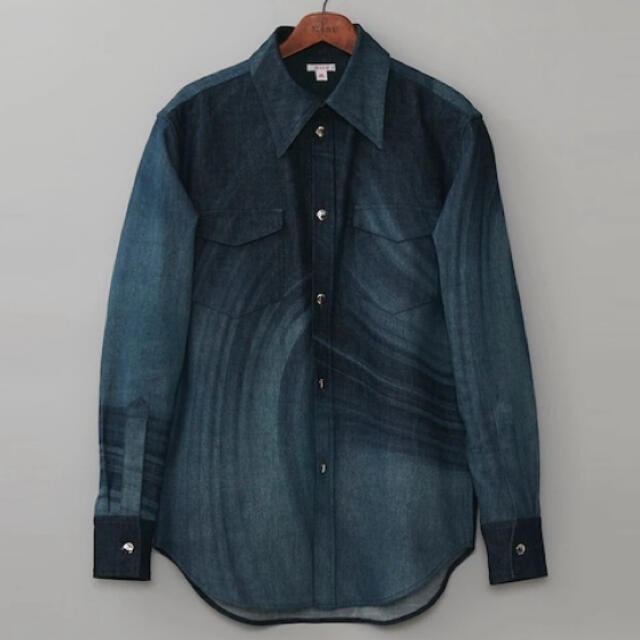 MASU MARBLE DENIM SHIRTS