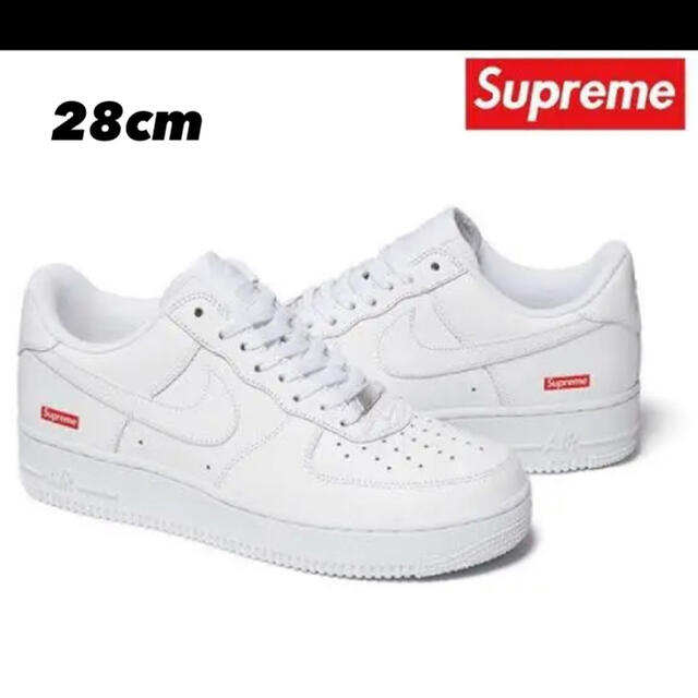 supreme Air Force1 white 28cm 送料込