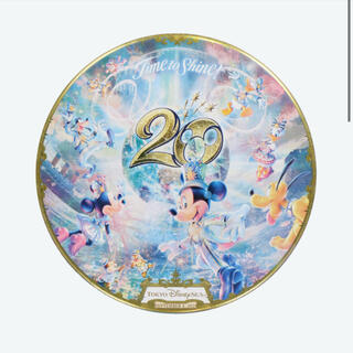 ディズニー(Disney)のディズニーシー　20周年　タイムトゥシャイン　缶バッチ(キャラクターグッズ)