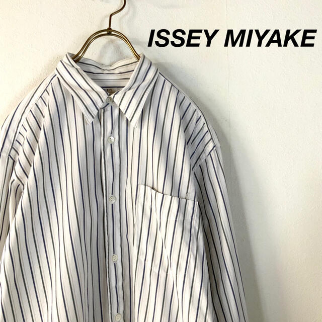 ISSEY MIYAKE イッセイミヤケ ストライプシャツ