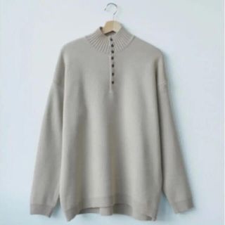 ステュディオス(STUDIOUS)のCOLN Bailey Button Down Hi Neck Knit(ニット/セーター)