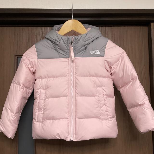 THE NORTH FACE(ザノースフェイス)のノースフェイス ガールズ ダウンジャケット キッズ/ベビー/マタニティのキッズ服女の子用(90cm~)(ジャケット/上着)の商品写真