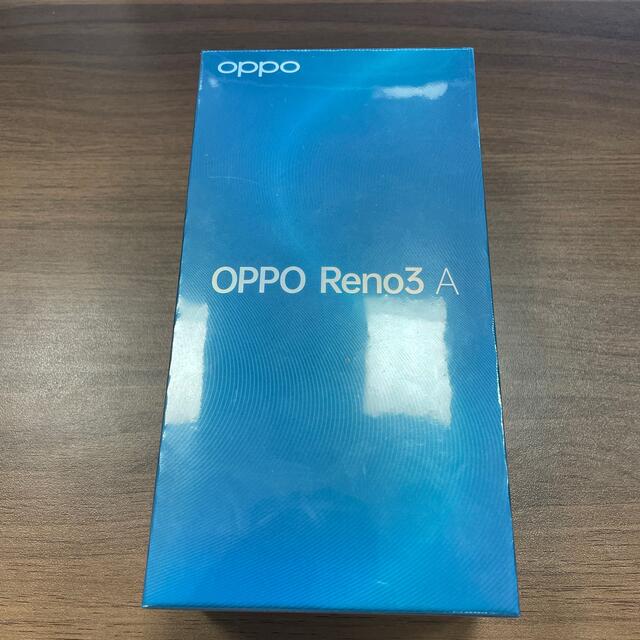 スマホ/家電/カメラ未開封品　OPPO Reno 3 A  SIMフリー