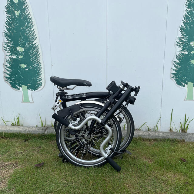 BROMPTON(ブロンプトン)のBRONPTONブロンプトンM3Lブラック スポーツ/アウトドアの自転車(自転車本体)の商品写真