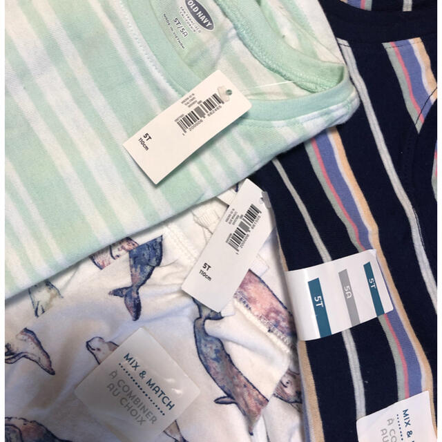 Old Navy(オールドネイビー)のOLD NAVY  Tシャツ、ショートパンツ、タンクトップ 3点セット キッズ/ベビー/マタニティのキッズ服女の子用(90cm~)(パンツ/スパッツ)の商品写真