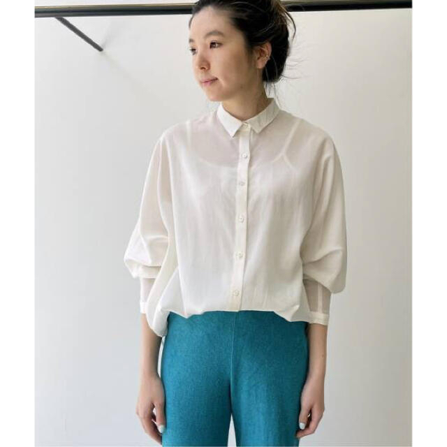 L'Appartement  Dolmansleeve Sheer Blouse 2