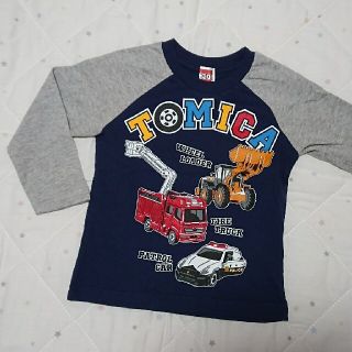 【新品】90☆トミカ 長袖Ｔシャツ (Tシャツ/カットソー)